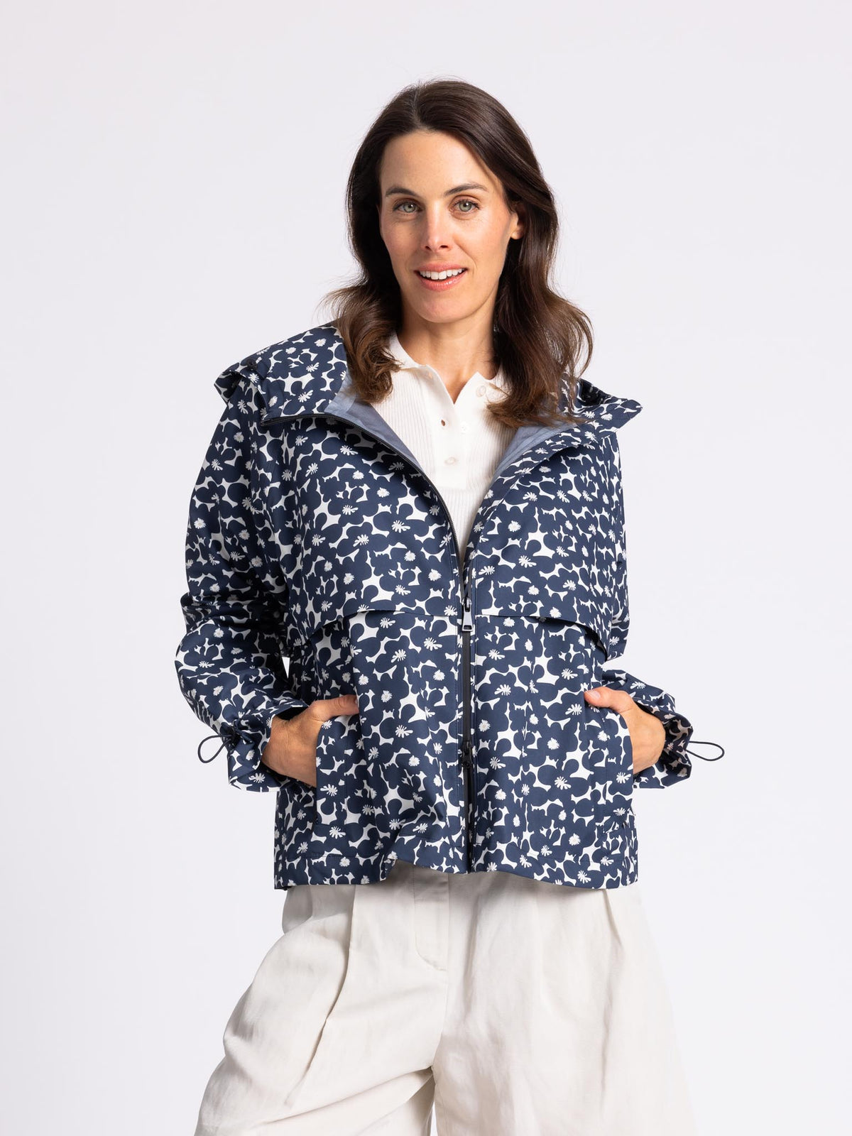 CUMORA | Navy Flower Print small
